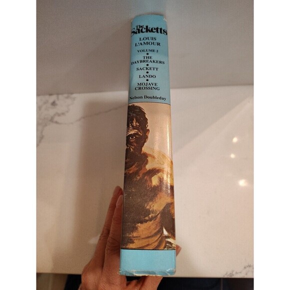 HCDJ The Sacketts Vol 2 by Louis L'Amour Day breakers Sackett lando Mojave Xing - Picture 3 of 6